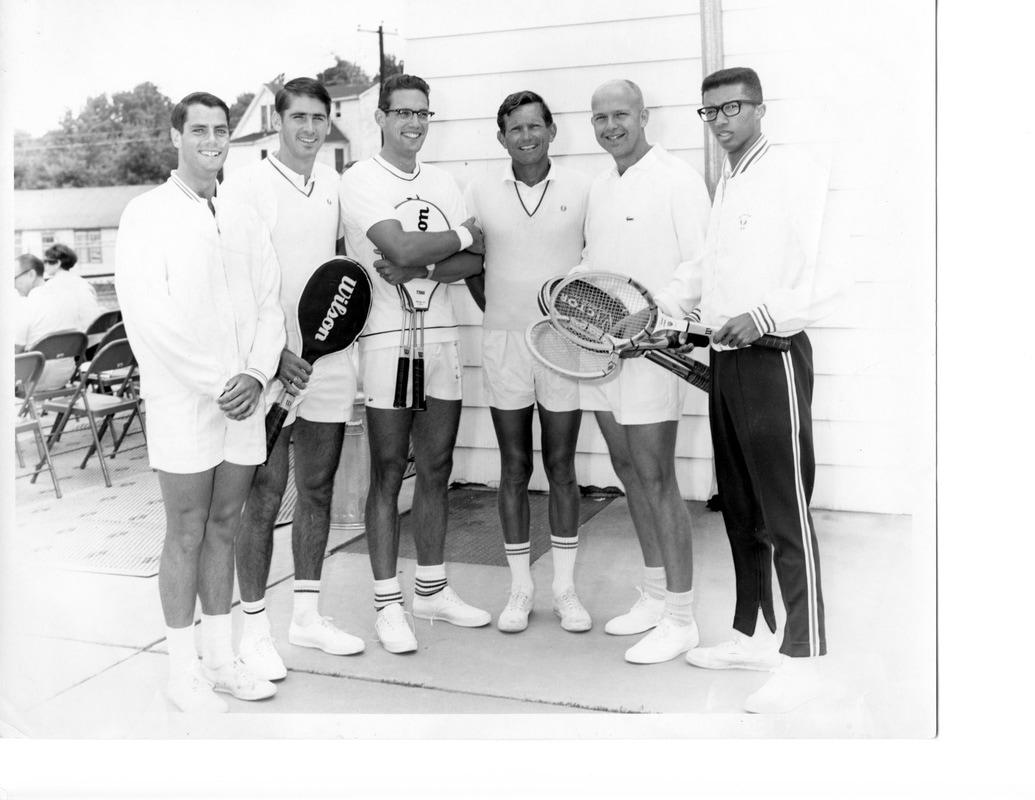 Rabbi Fuchs, 1967, Arthur Ashe, tennis